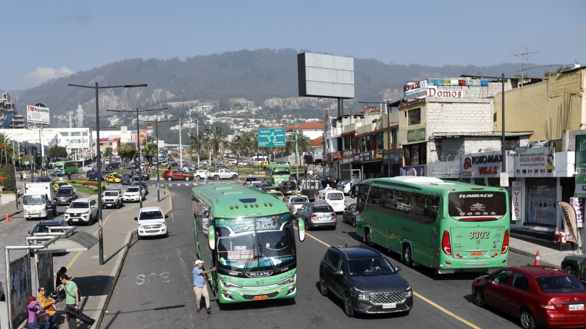 Se las detuvo cerca de la Universidad San Francisco, en Cumbayá.