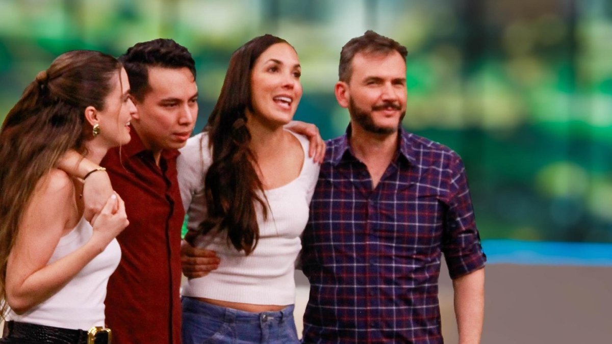 La Flaca Guerrero con otros participantes.