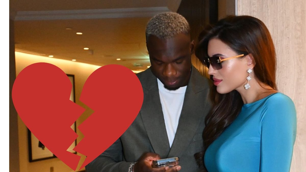 Felipe Caicedo y María García una de las últimas fotos juntos del 2024.