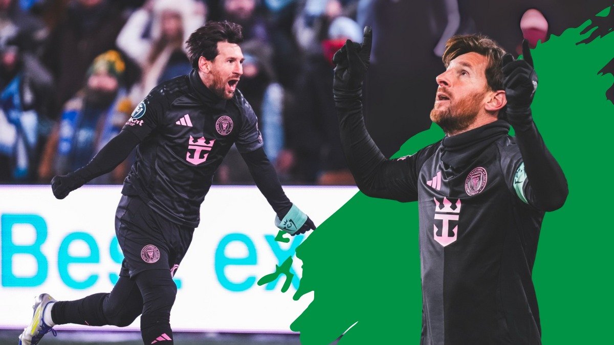 Messi marcó el tanto de la victoria de Inter Miami.