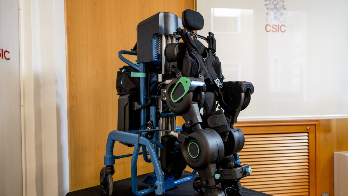 Madrid. Presentación de Explorer, un nuevo prototipo pediátrico desarrollado de forma conjunta por el CSIC, varios hospitales madrileños y Marsi Bionics. 