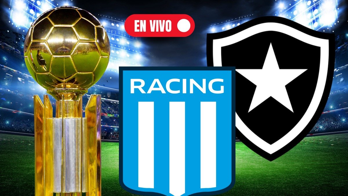 Racing y Botafogo disputan la Recopa Sudamericana 2025.