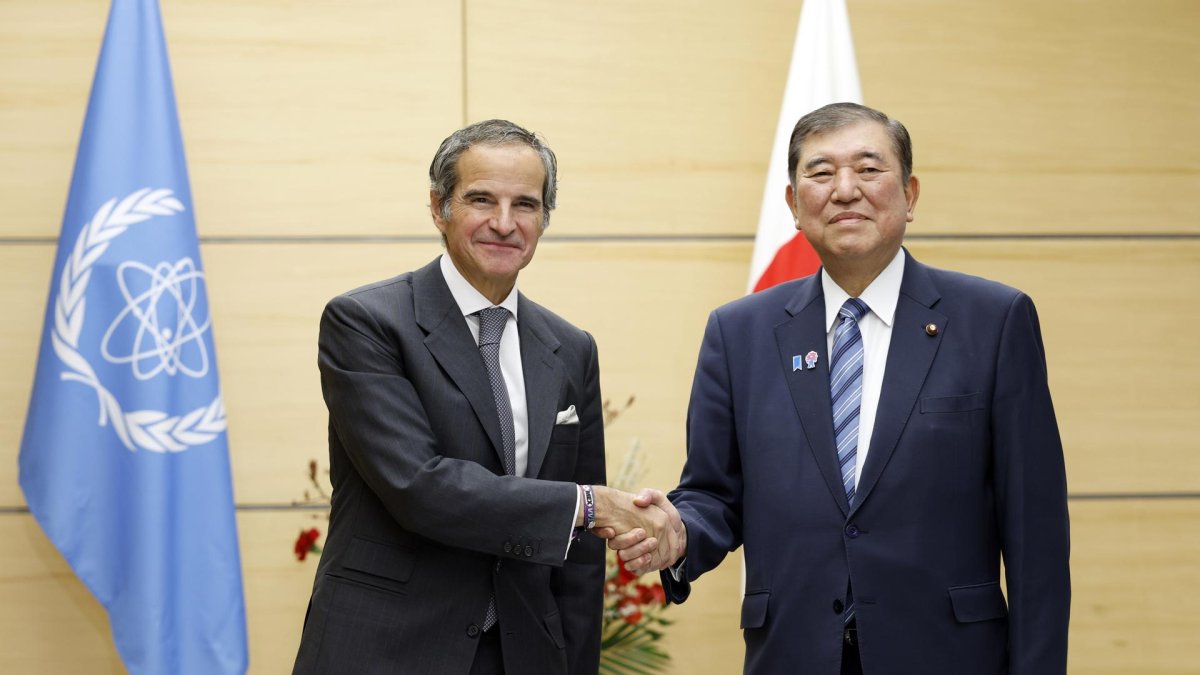 El director general del Organismo Internacional de la Energía Atómica (OIEA), Rafael Grossi.