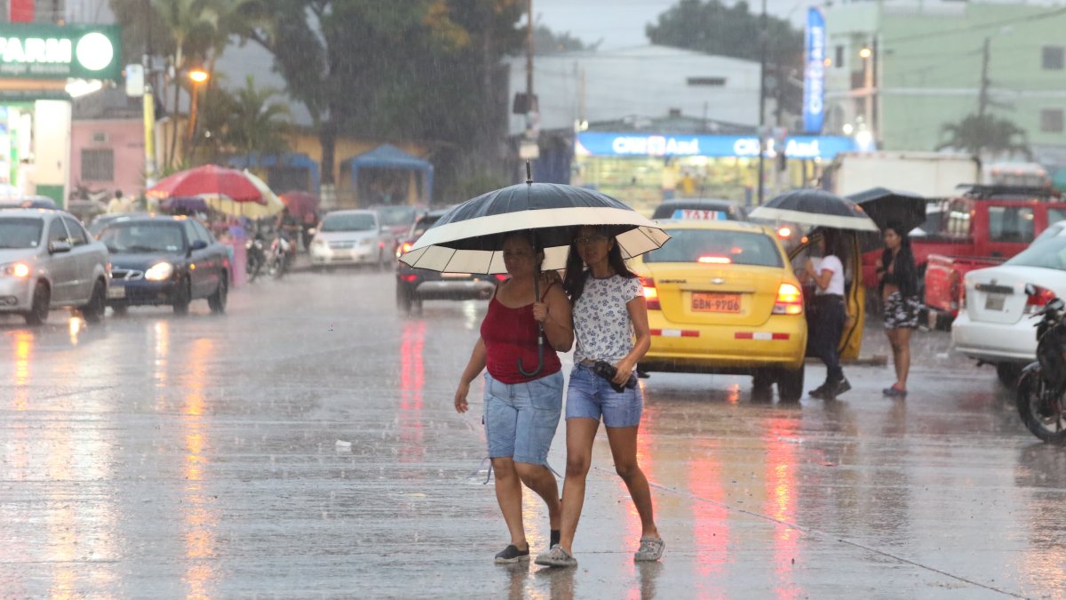Las lluvias han sido constantes en los últimos días de febrero