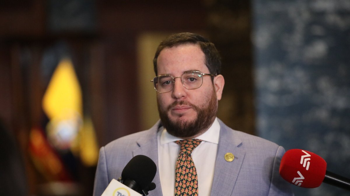 El secretario de la Asamblea Alejandro Muñoz se pronunció este 21 de febrero de 2025.