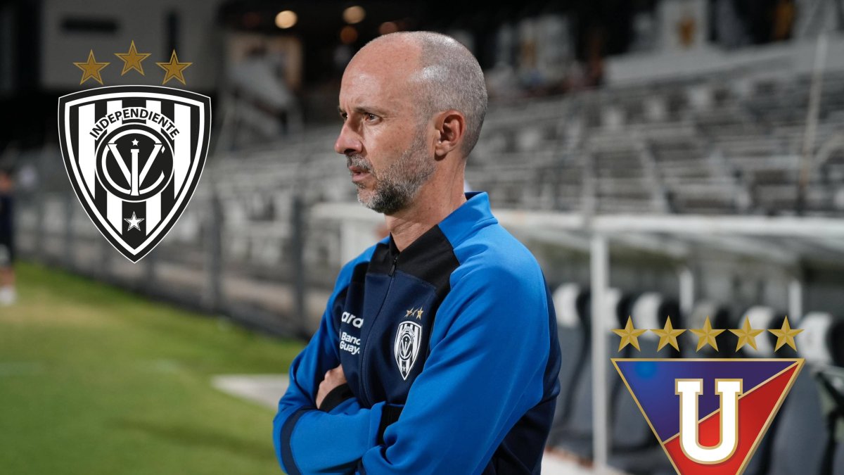 El español Javier Rabanal, timonel de Independiente del Valle, tendrá su primer juego ante Liga de Quito.