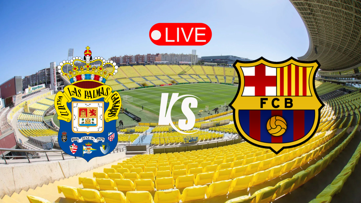 Las Palmas y el FC Barcelona se enfrentan en la fecha 25 de LaLiga Española.