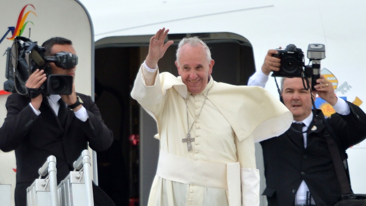 Jorge Mario Bergoglio visitó Ecuador en 2015 como el máximo representante de la Iglesia católica.
