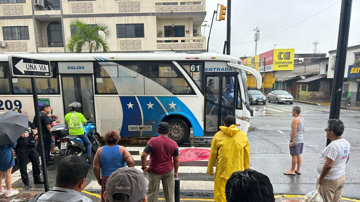 El hecho ocurrió en la intersección de las calles 17 y Cuenca