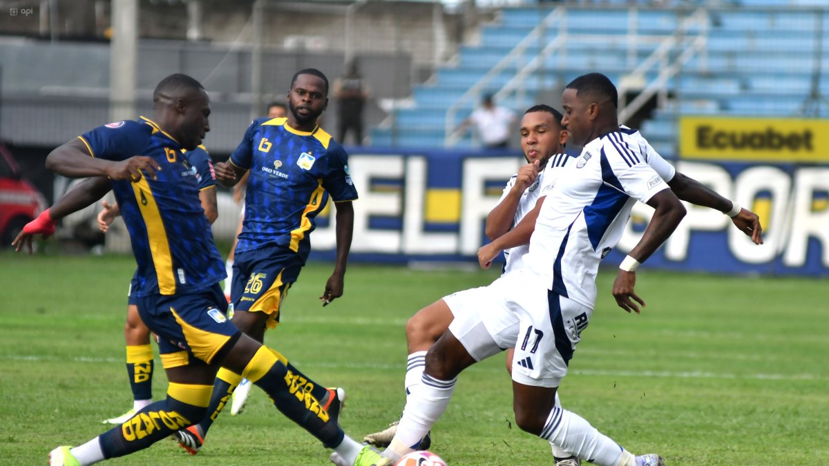 Emelec está en el fondo de la tabla de posiciones de la LigaPro 2025.