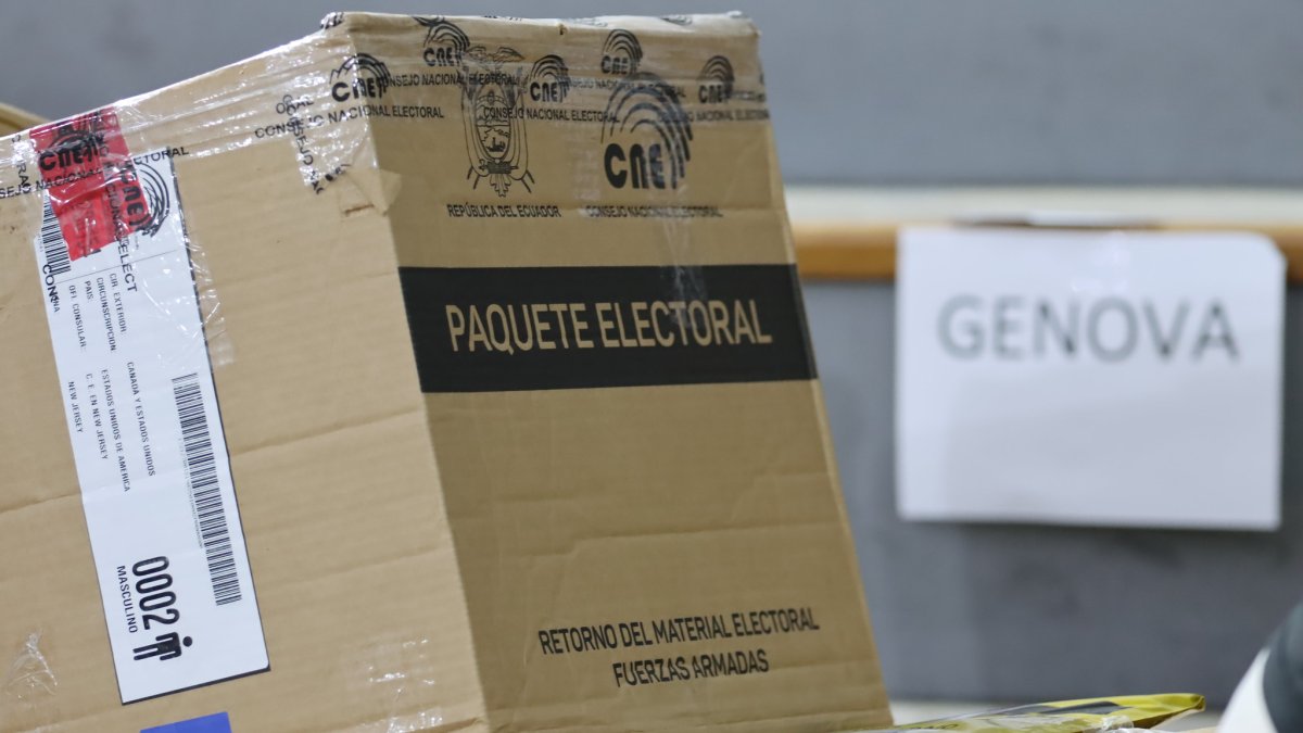 Los últimos paquetes con inconsistencias que llegaron venían de Génova.