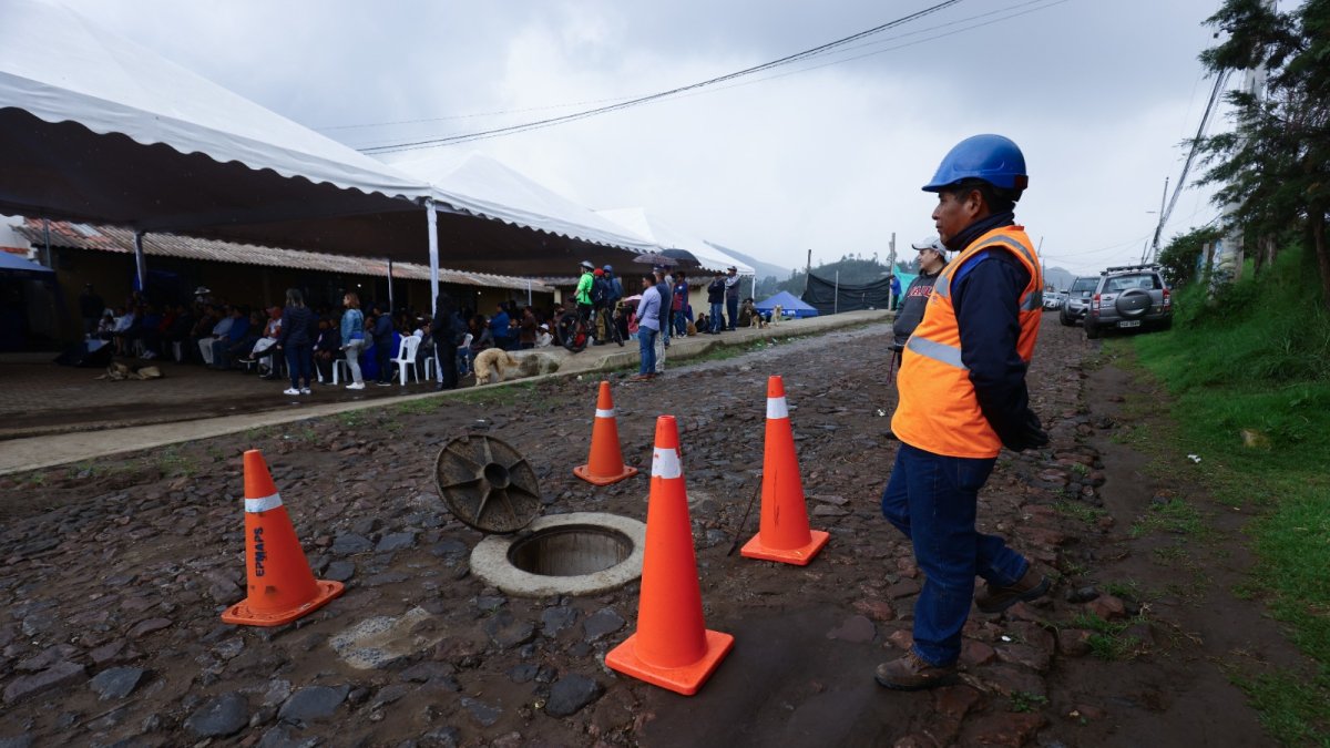 En el sistema de alcantarillado en el barrio La Isla se invirtió $ 1.5 millones.