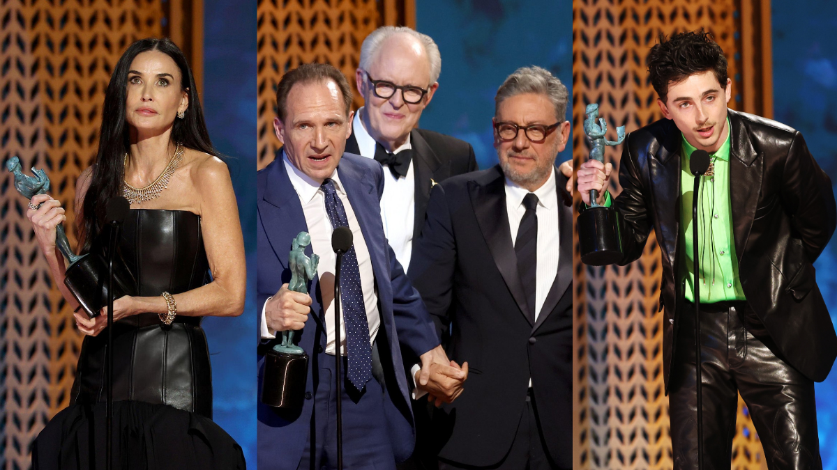 Demi Moore, el elenco de Cónclave y Timothée Chalamet fueron algunos de los ganadores.
