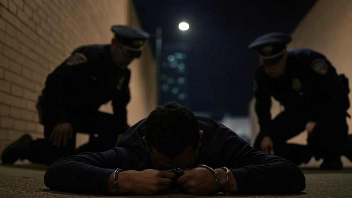 Ilustración referencial de IA. Los sujetos fueron neutralizados.