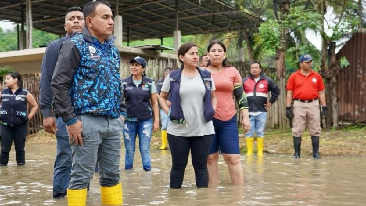 Alerta naranja en Portoviejo.