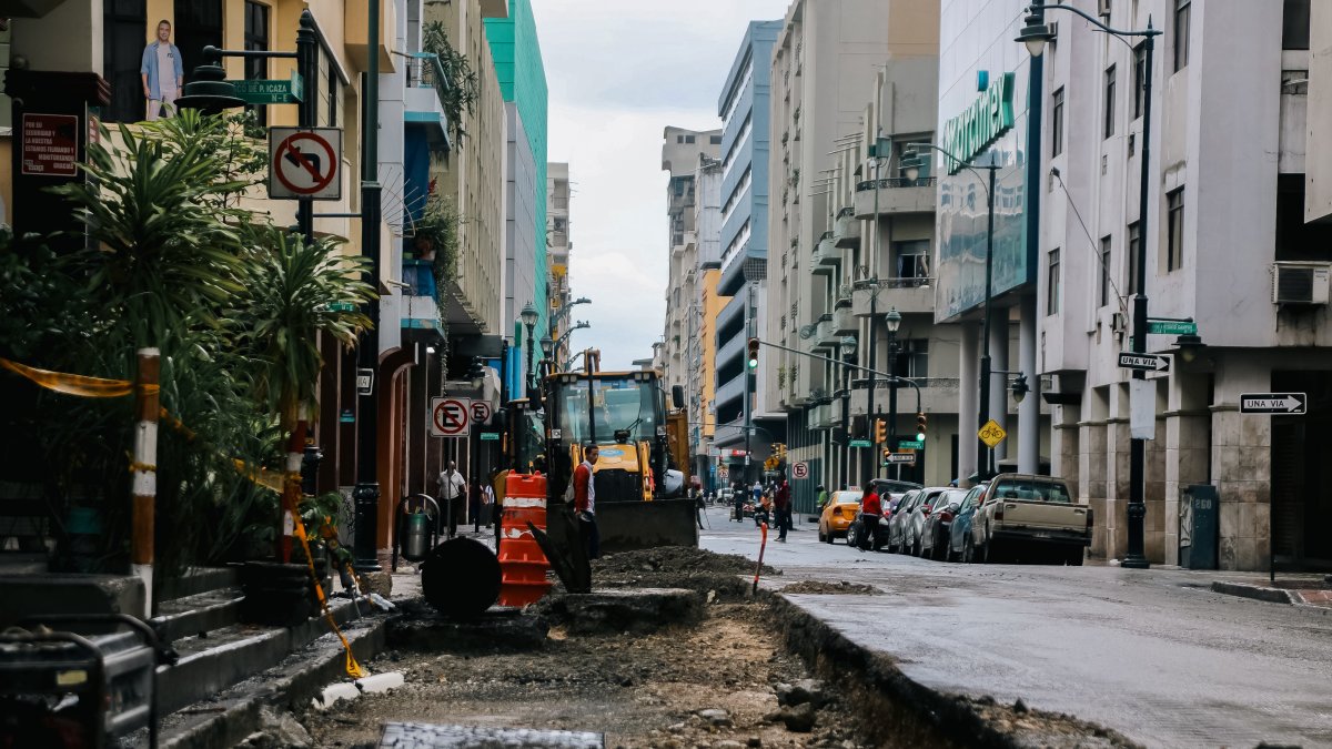 El Municipio inició la intervención de varias calles que formarán parte de la red de la Troncal 4 desde hace varias semanas.