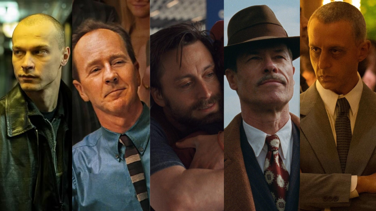 Yura Borisov, Edward Norton,Kieran Culkin, Guy Pearse y Jeremy Strong.