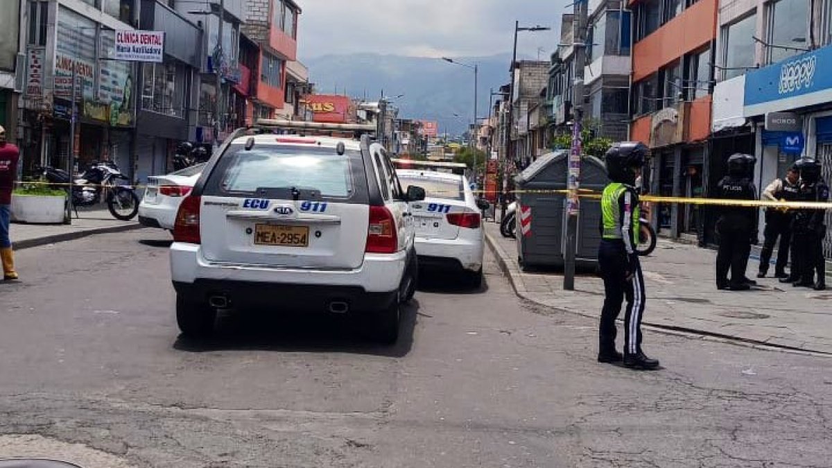 Imagen de archivo. El ataque ocurrió en una zona comercial de Carapungo.