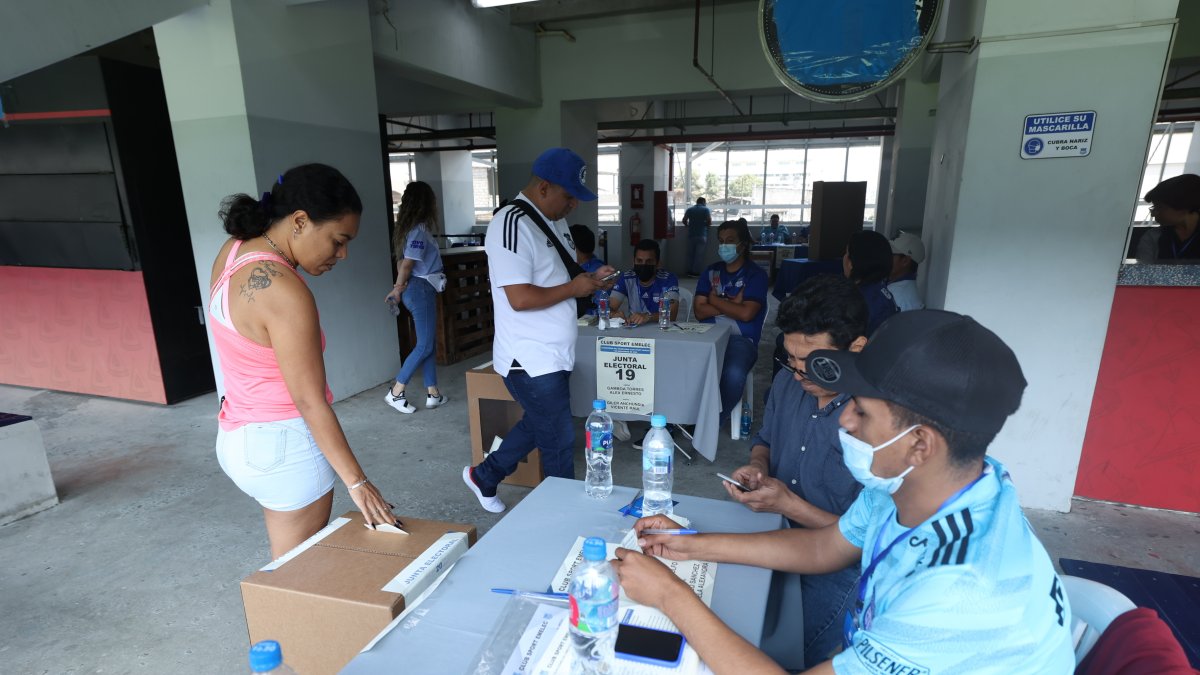 Las elecciones de Emelec en 2022 estuvieron marcadas por las acciones de protección.