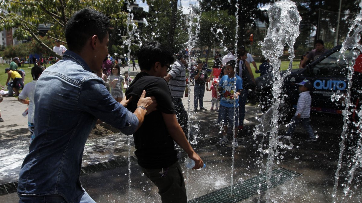 Las piletas se deshabilitarán durante el feriado de carnaval en Quito