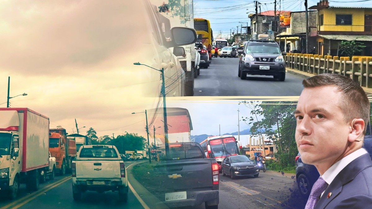 El presidente Daniel Noboa prometió que la vía Guayaquil-Machala será una realidad. Los embotellamientos en esta carretera son constantes, debido a que varios tramos tienen solo dos carriles.