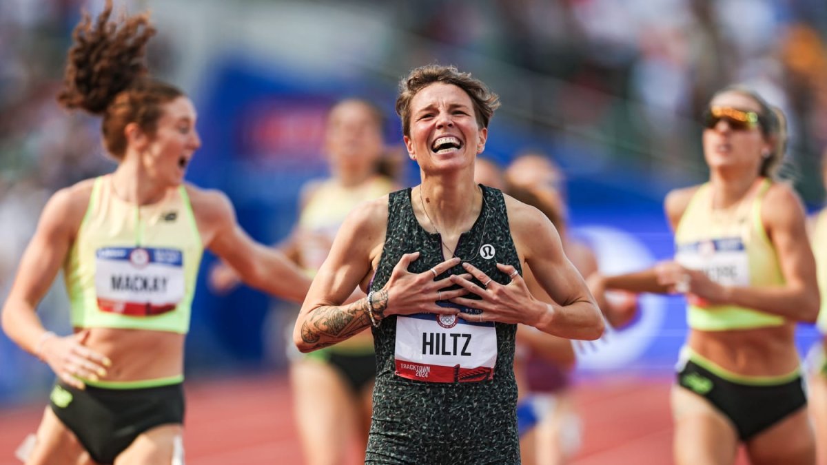 Nikki Hiltz, atleta no binaria y paradójicamente de Estados Unidos, corrió los 1500 m en los Juegos Olímpicos de París