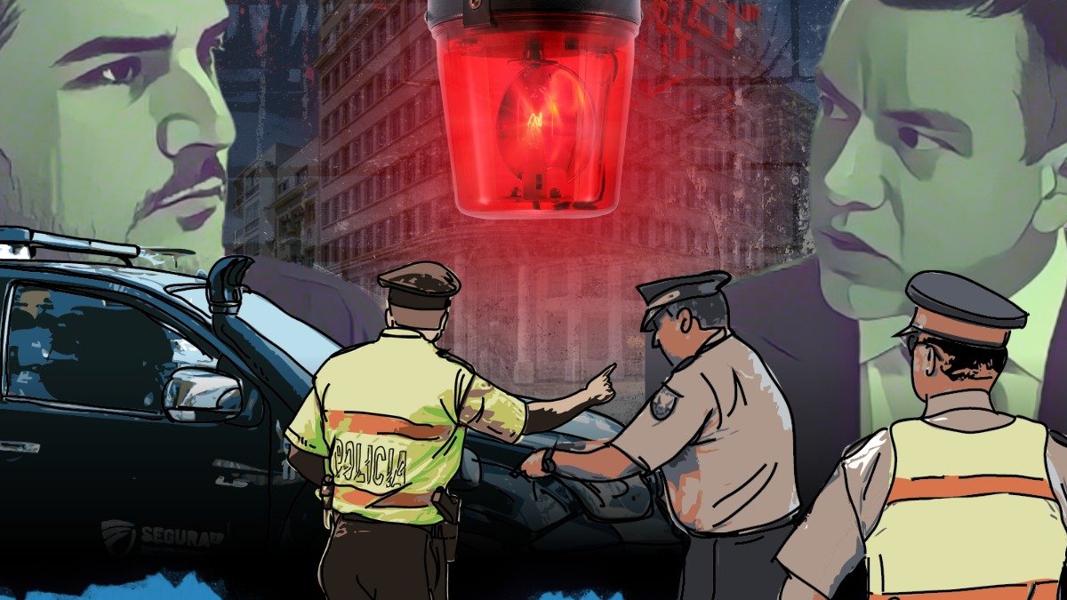 Ilustración para graficar este artículo sobre el patrullaje de Guayaquil.