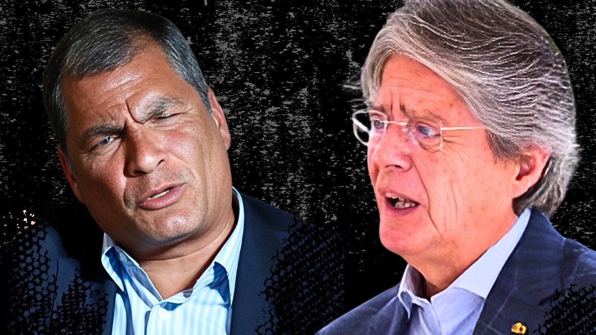 Rafael Correa y Guillermo Lasso protagonizaron un enfrentamiento en X.