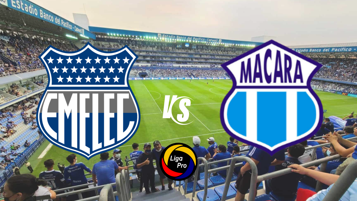 Emelec recibe a Macará en la tercera fecha de la LigaPro 2025.