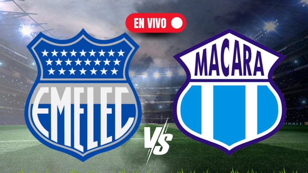 Emelec vs Macará en el Capwell.