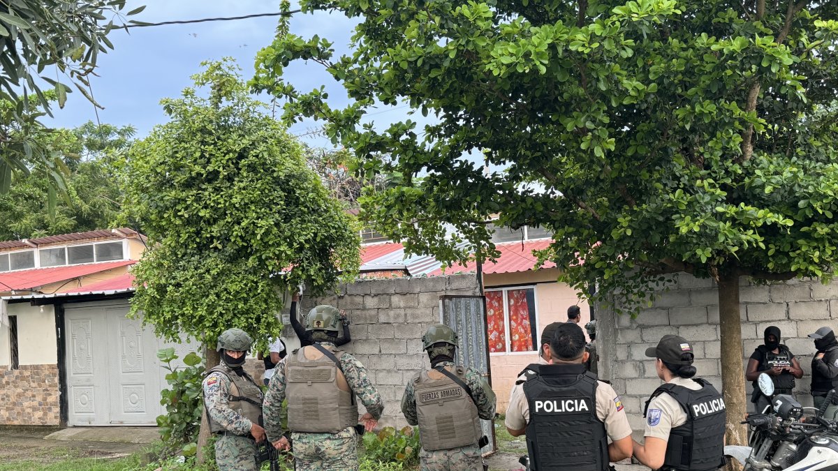 Operativo. Fuerzas Armadas y la Policía realizaron los operativos.