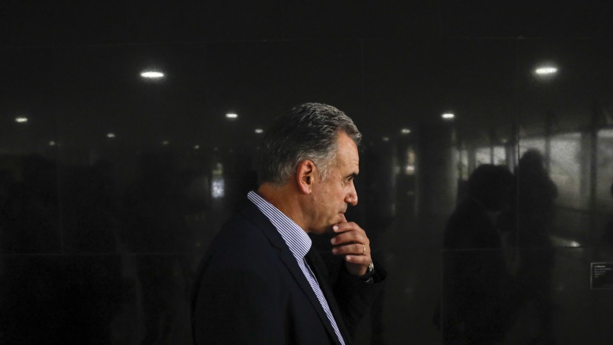 El presidente electo de Uruguay, Yamandu Orsi, en una de sus recientes apariciones públicas.