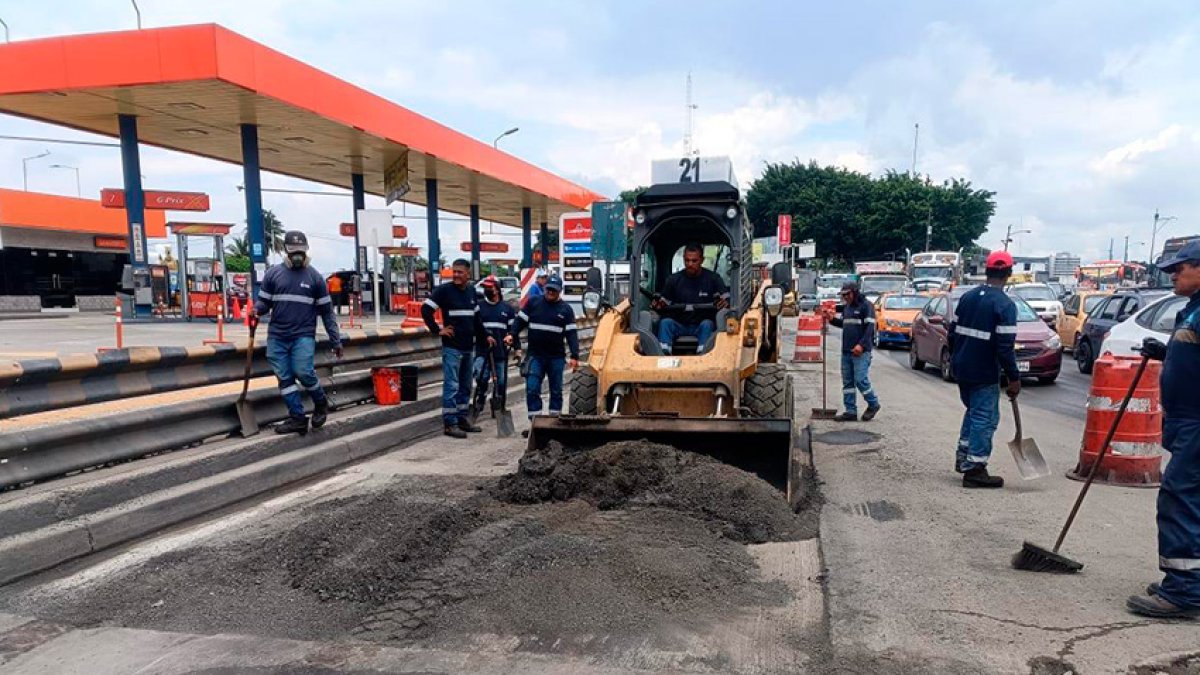 Los trabajos de mejoras se realizan durante carnaval