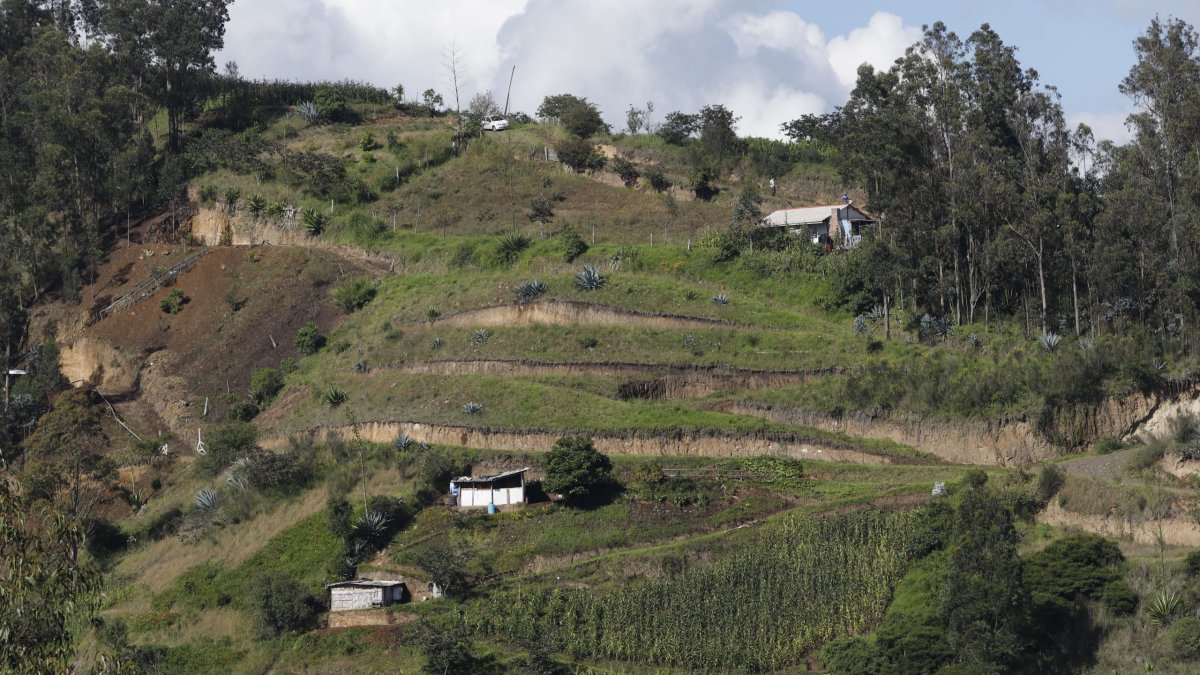 Volcán. El 45 % del suelo del Ilaló es propiedad de las comunas y el 55 % es de propiedad privada. Se identificaron construcciones sin autorización.
