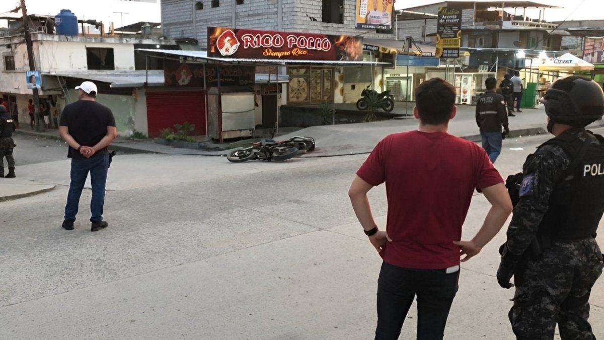 Asesinato se dio en una zona comercial.