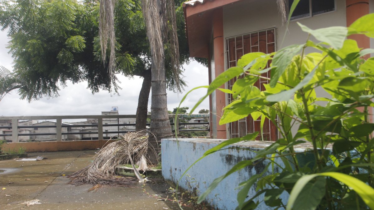 Parque donde se encontró la cabeza dentro de  saco de yute.