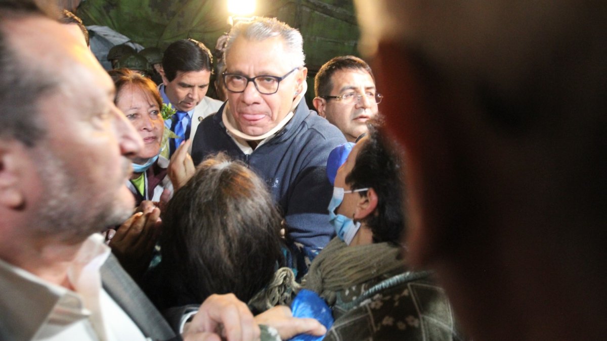 El 28 de noviembre de 2022 fue liberado Jorge Glas, con una medida cautelar