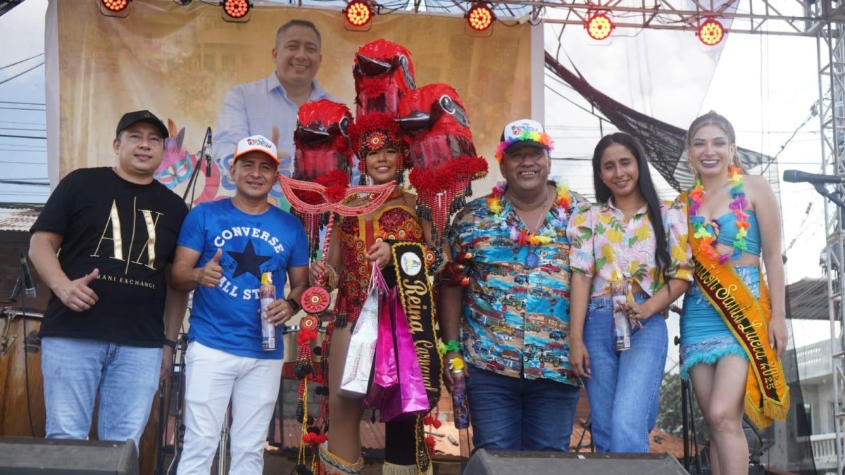Elección de la reina del Carnaval.