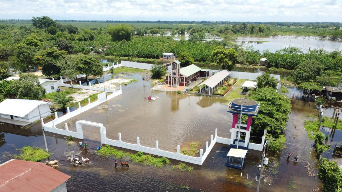 Afectaciones. Áreas productivas de Baba están anegadas, tras lluvias.