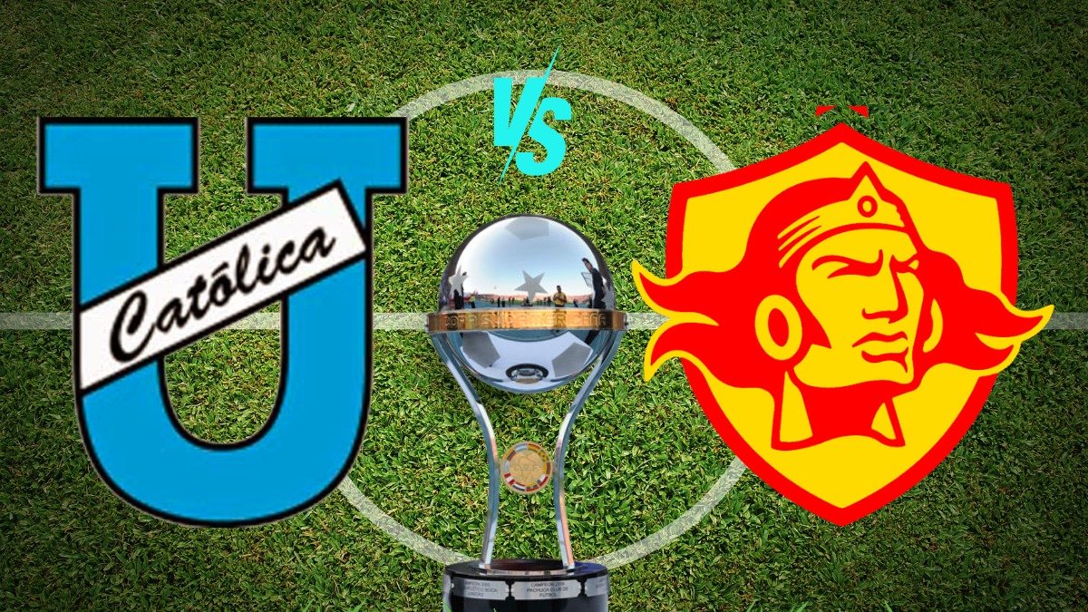 Universidad Católica y Aucas buscan llegan a la fase de grupos de la Copa Sudamericana 2025.
