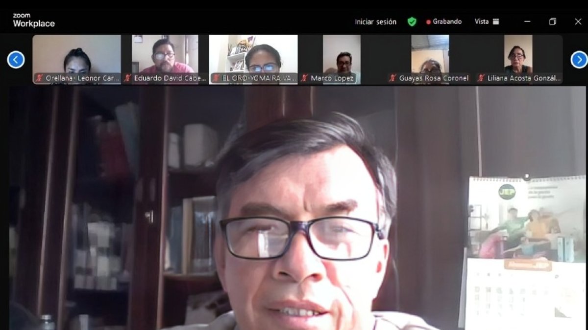 Elección. Hugo Arteaga es el coordinador de la veeduría ciudadana que vigila el proceso de méritos y oposición para la selección y designación del nuevo titular de la Fiscalía General del Estado.