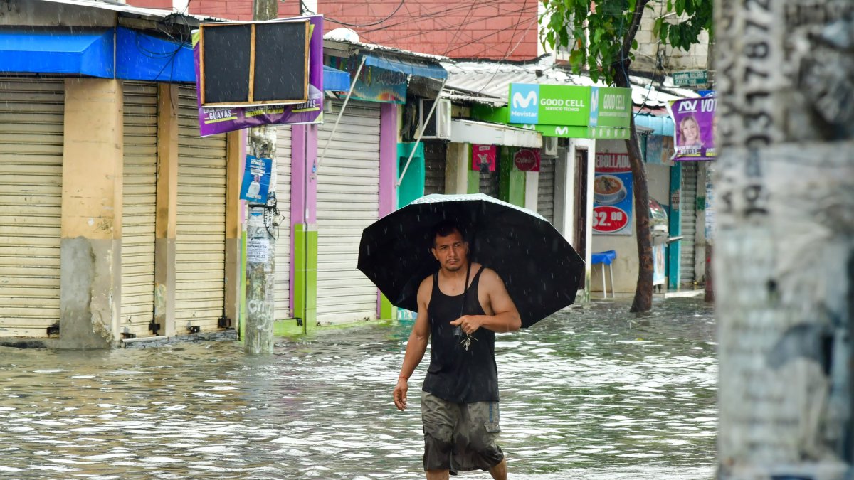 Se prevé que las fuertes lluvias continúen más días.