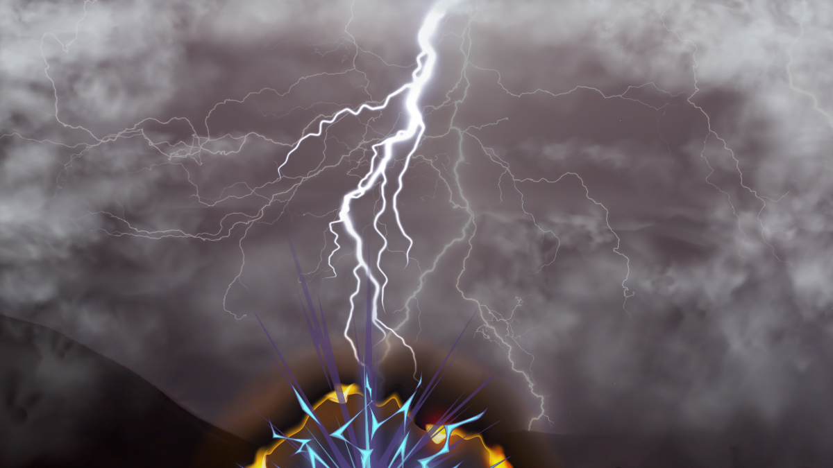 Los rayos vienen acompañados con estruendos que causan miedo a cierto sector de la población.