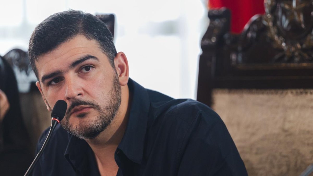 El alcalde de Guayaquil, Aquiles Álvarez Henriques.