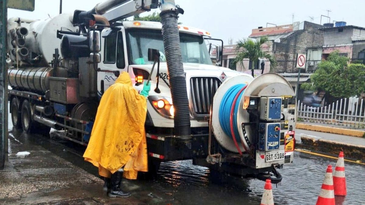 Varias zonas del sur de Guayaquil quedaron afectadas.