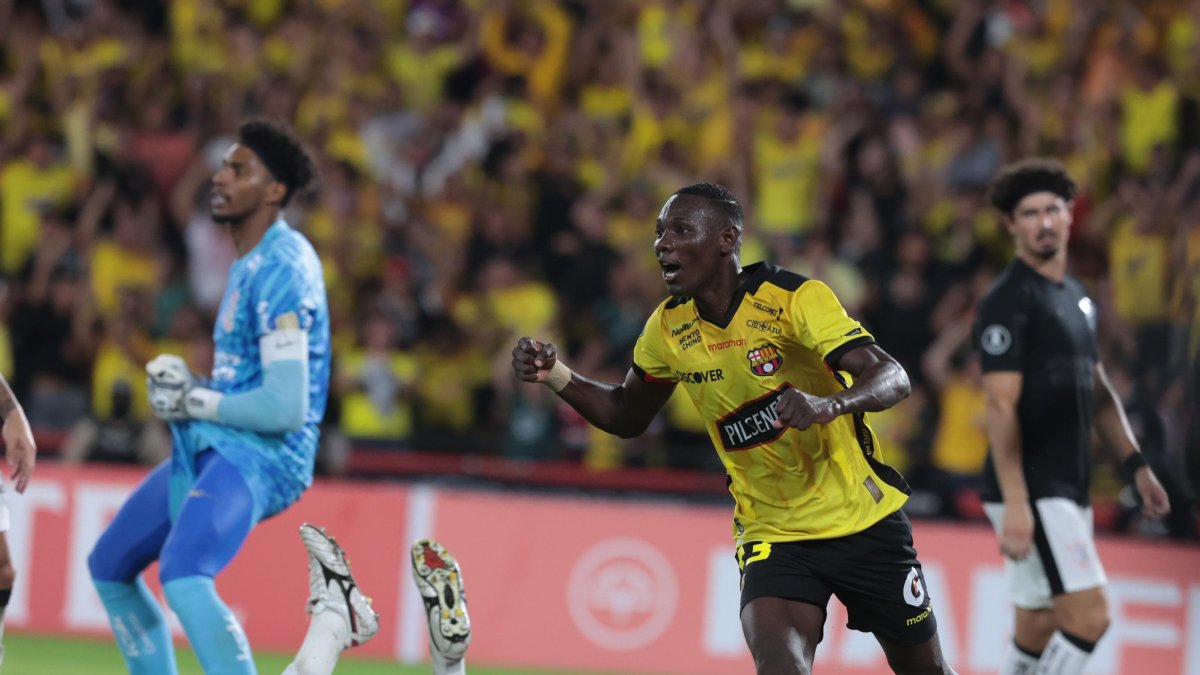 Barcelona SC venció al Corinthians en el estadio Monumental por el partido de ida.