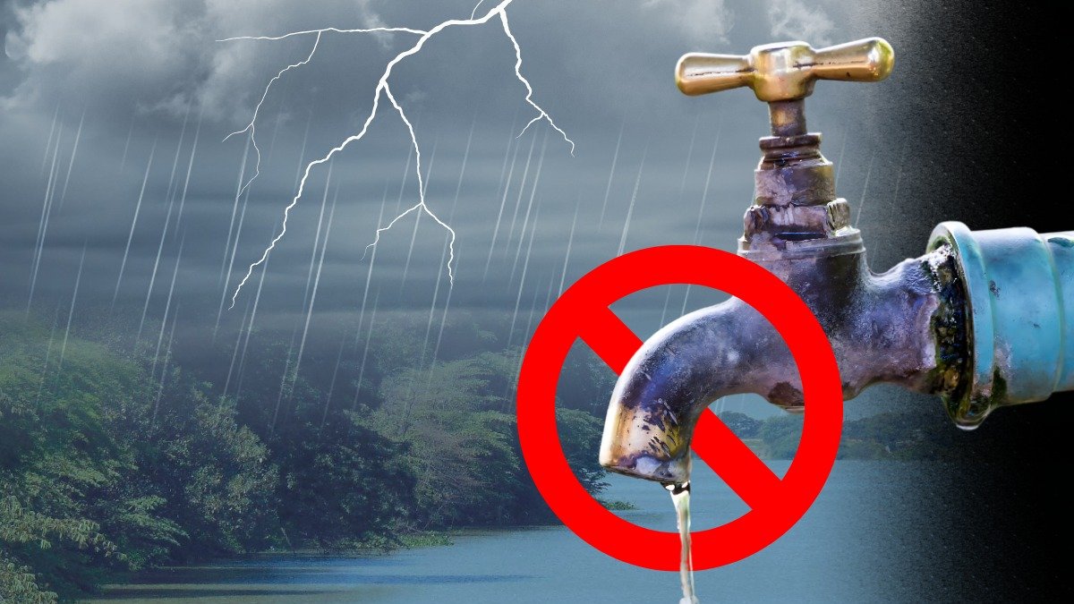 Las fuertes lluvias registradas han generado una serie de estragos que afectan incluso la calidad del agua del río Daule.