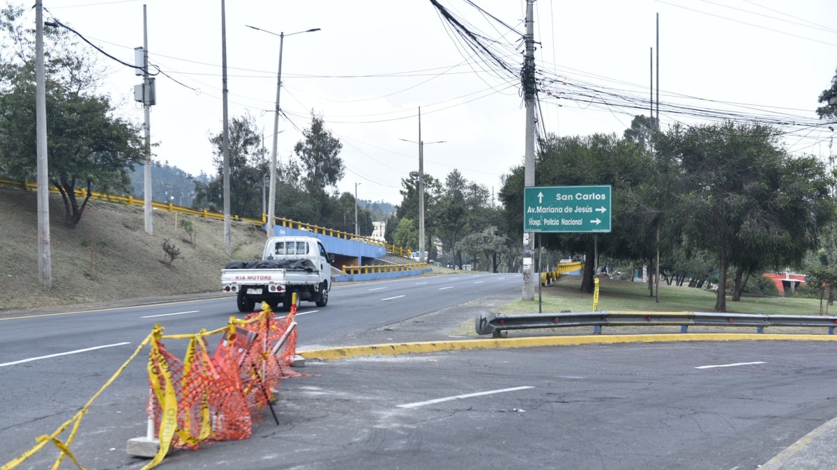El Municipio de Quito decidió posponer el inicio de la construcción del intercambiador en la avenida Mariana de Jesús el pasado 14 de noviembre del 2024