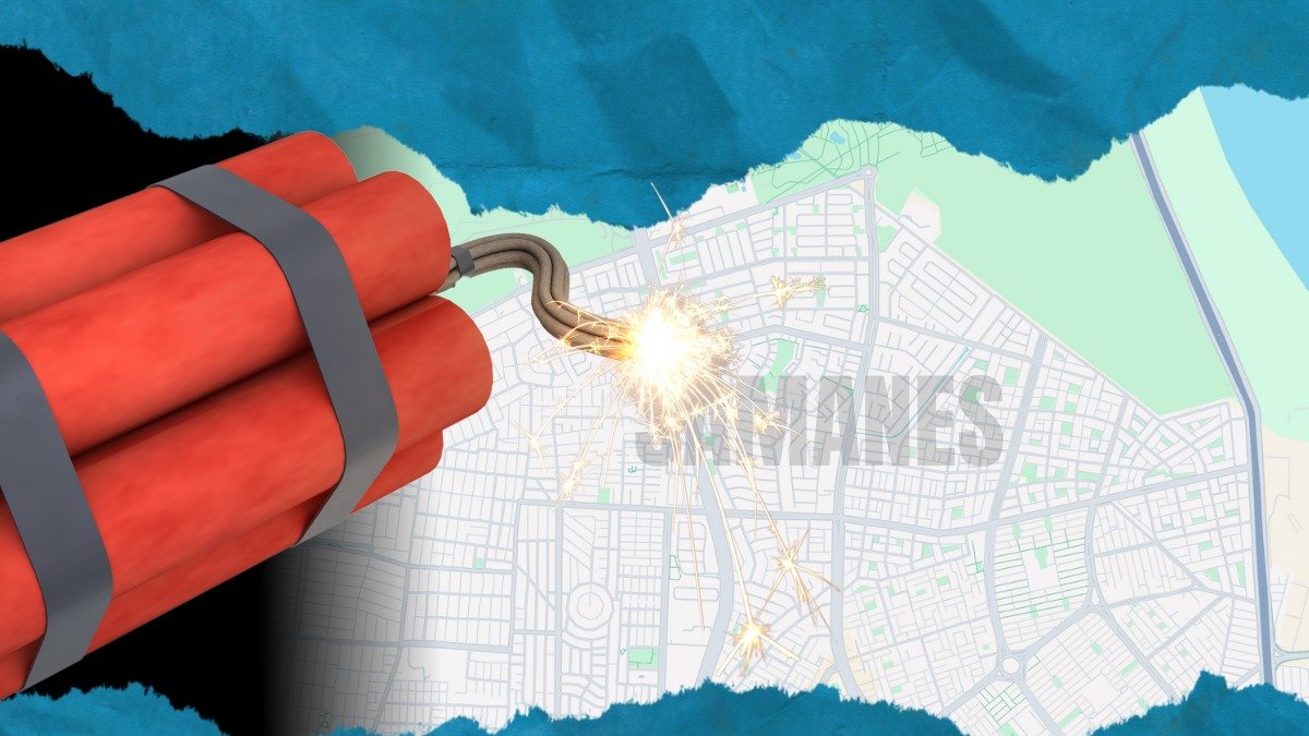 Los ciudadanos encontraron varios explosivos.