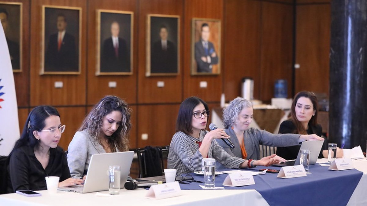 Participación. El 43,79 % de los miembros de la actual Asamblea Nacional son mujeres; el resto son hombres.